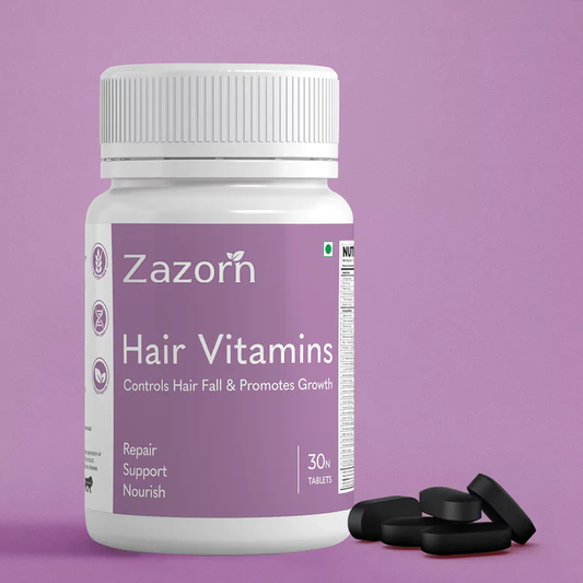 ZAZORN® Hair Vitamins | control Hair Fall & Promotes Hair Growth