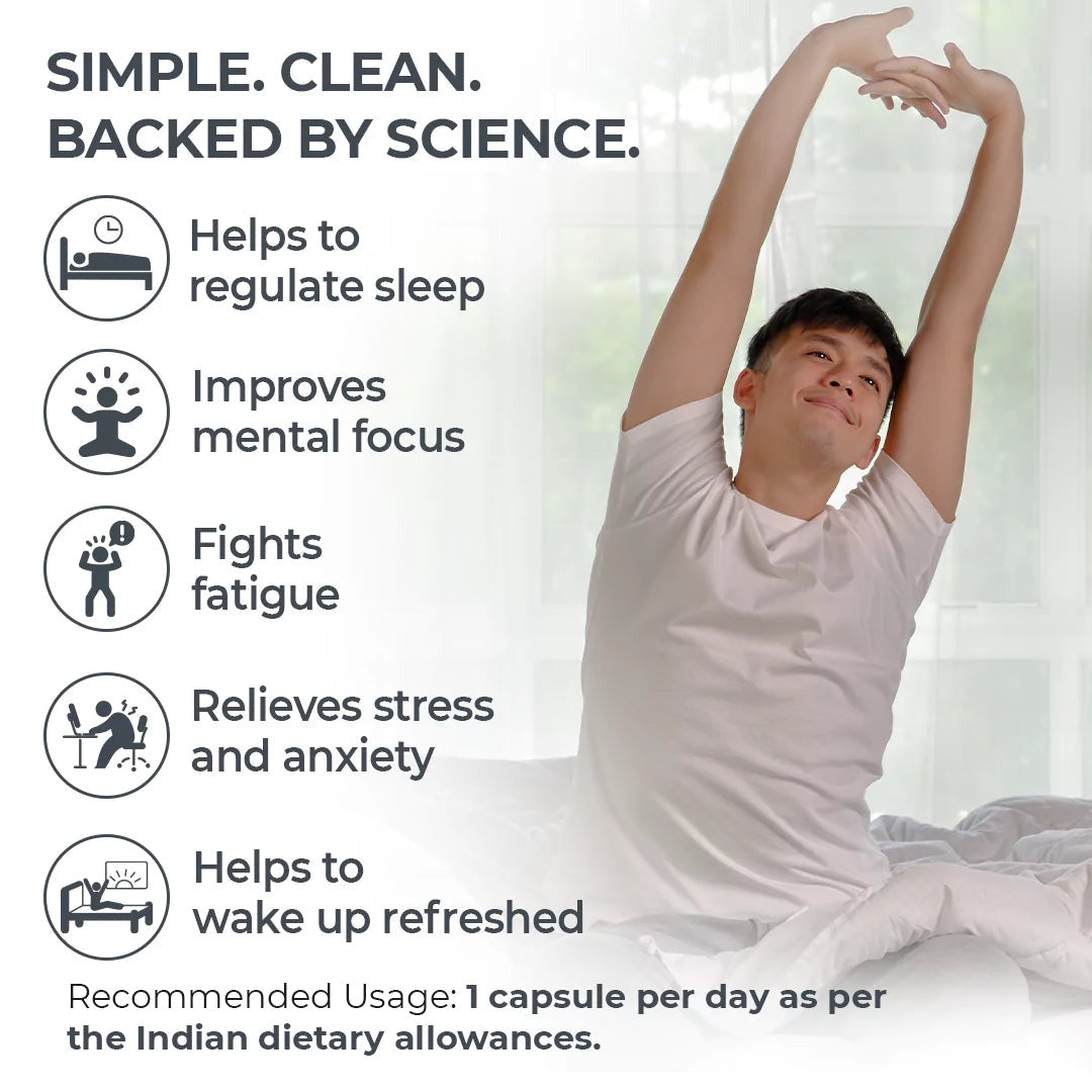 ZAZORN® Sleep Harmony Blend | Valerian, Ashwagandha, Chamomile