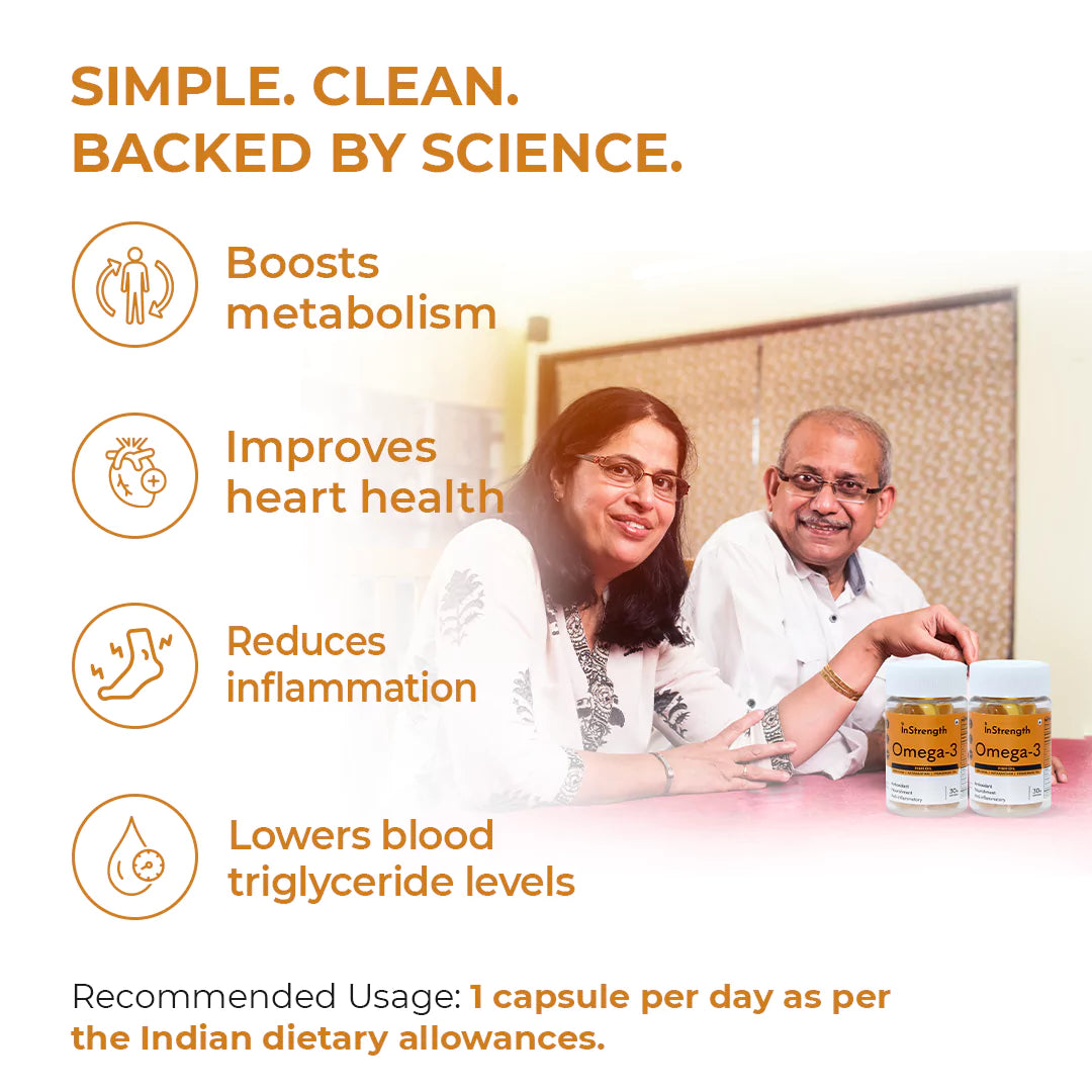 Instrength Omega-3 fish oil - Benefits for Overall Well-being
